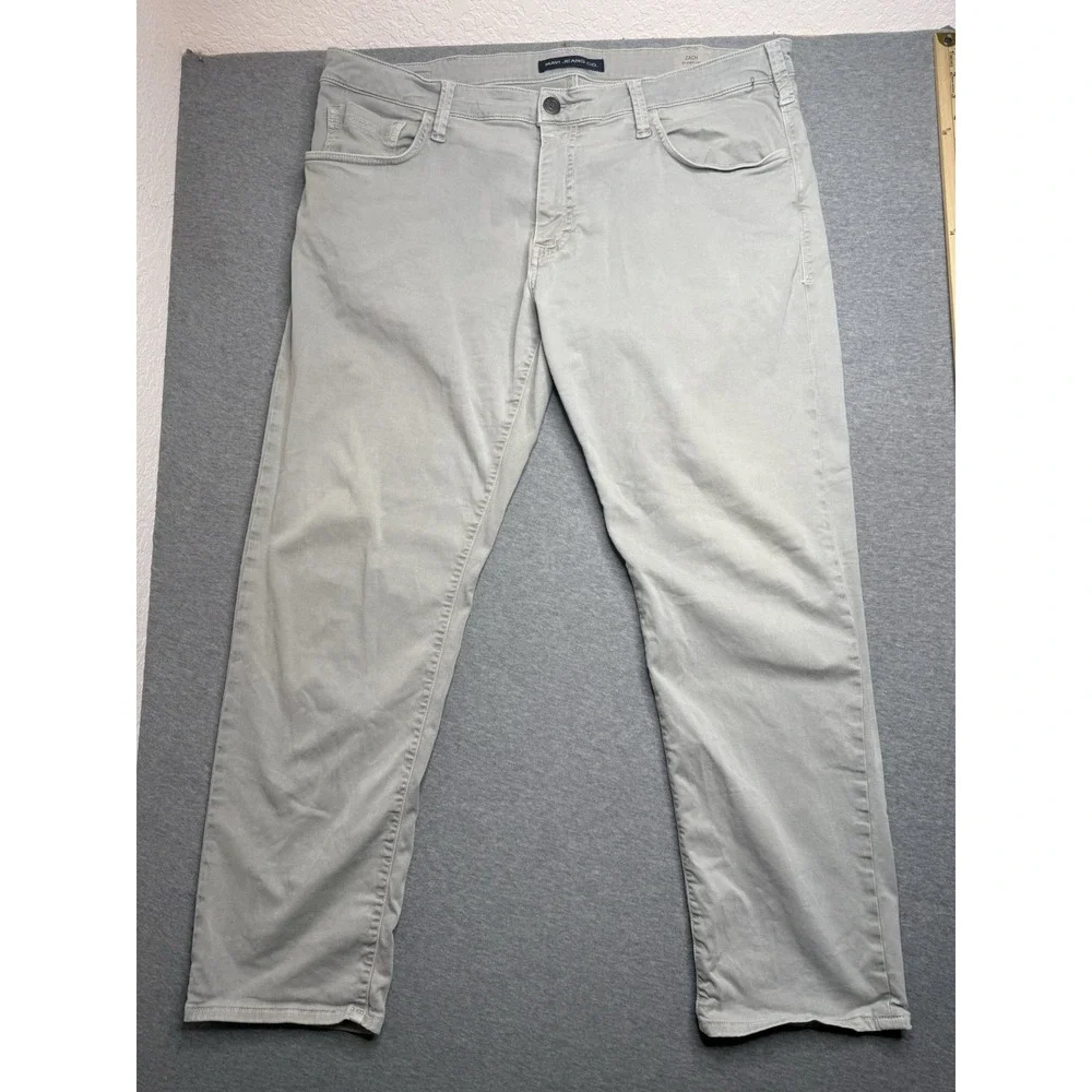 Mavi Jeans Mens 38x30 Light Gray Zach Relaxed Straight Leg Stretch Pants